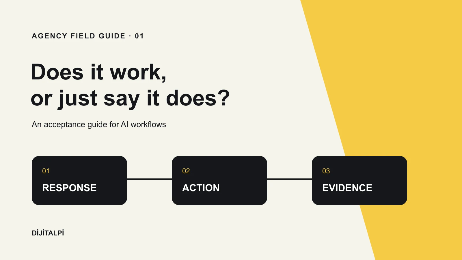 Does Your AI Workflow Work, or Just Say It Does?