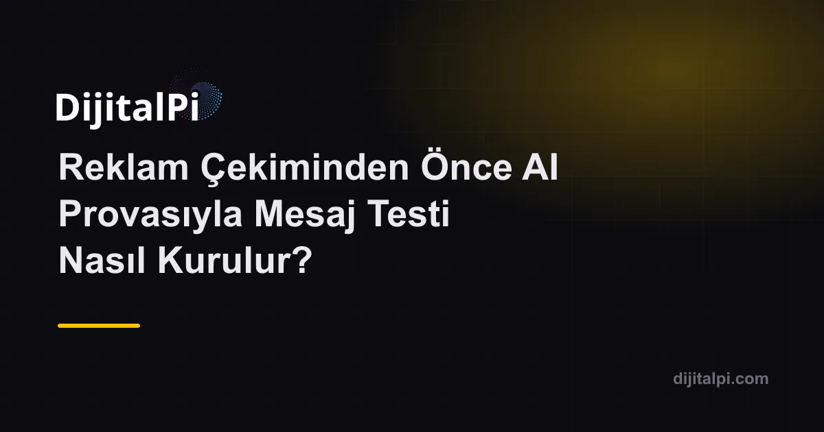 How to Pretest Ad Messages with AI Mock-ups Before Production
