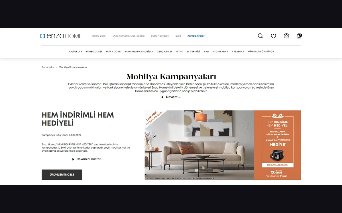 Enza Home · sonrası