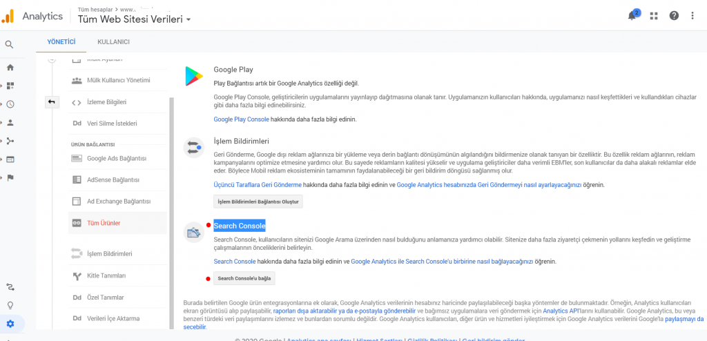 Google Analytics ve Search Console İlişkilendirme Nasıl Yapılır | DijitalPi