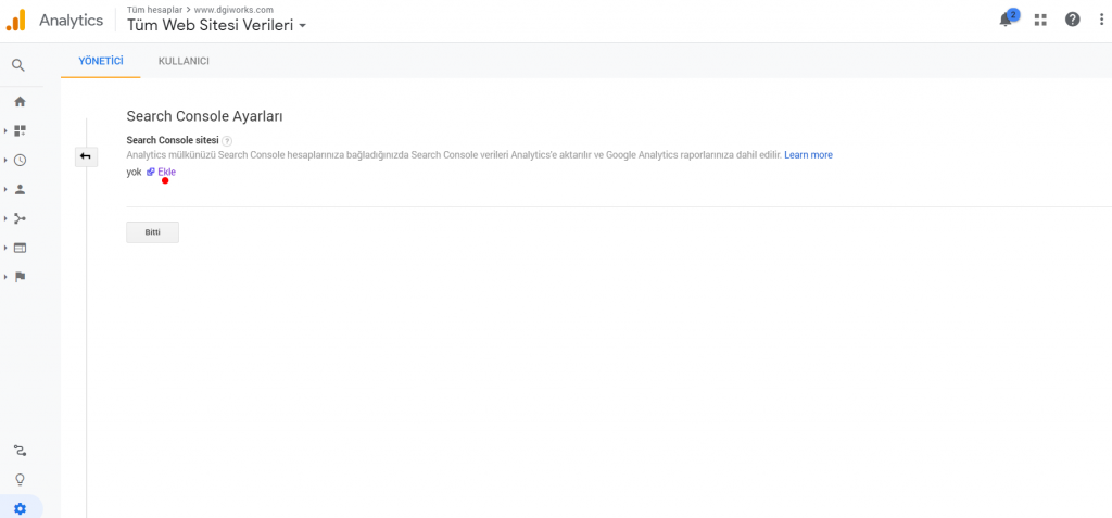 Google Analytics ve Search Console İlişkilendirme Nasıl Yapılır | DijitalPi